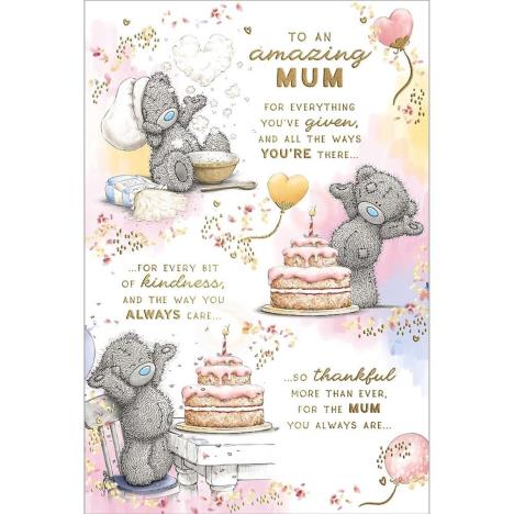 Amazing Mum Verse Me to You Bear Birthday Card £3.59